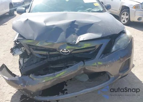 2012 Toyota Corolla Le z USA, uszkodzony, nr VIN 2T1BU4EE0CC772047